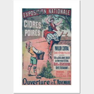 Affiche Exposition nationale des poires et des cidres Posters and Art